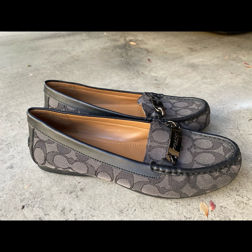 Coach loafer shoes!